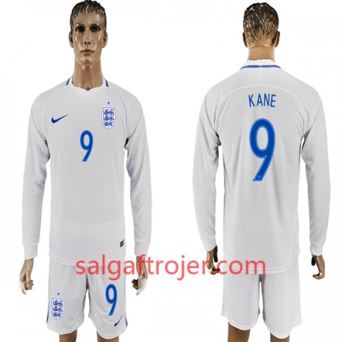 England Fodboldtrøjer Kane 9 Hjemmebanesæt VM 2018 Langærmet England Fodboldtrøjer Kane 9 Hjemmebanesæt VM 2018 Langærmet